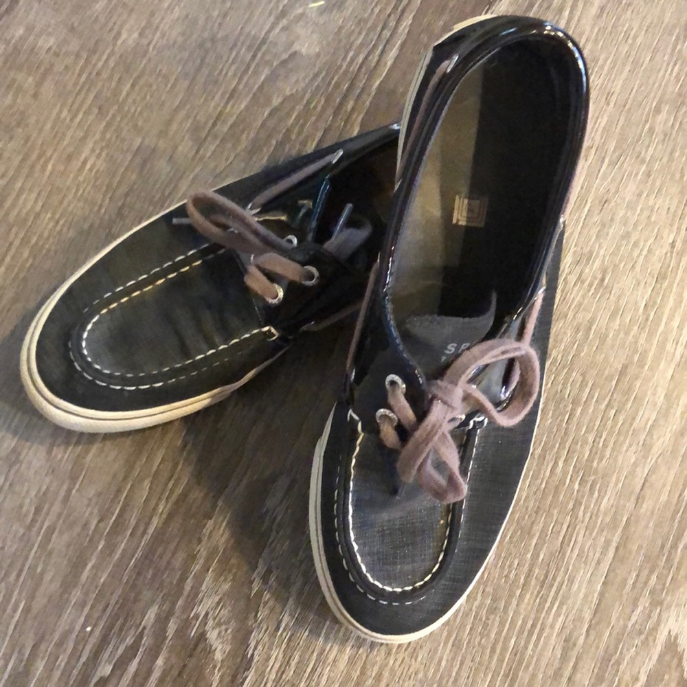 Sperry Black Sparkle Women’s 8.5